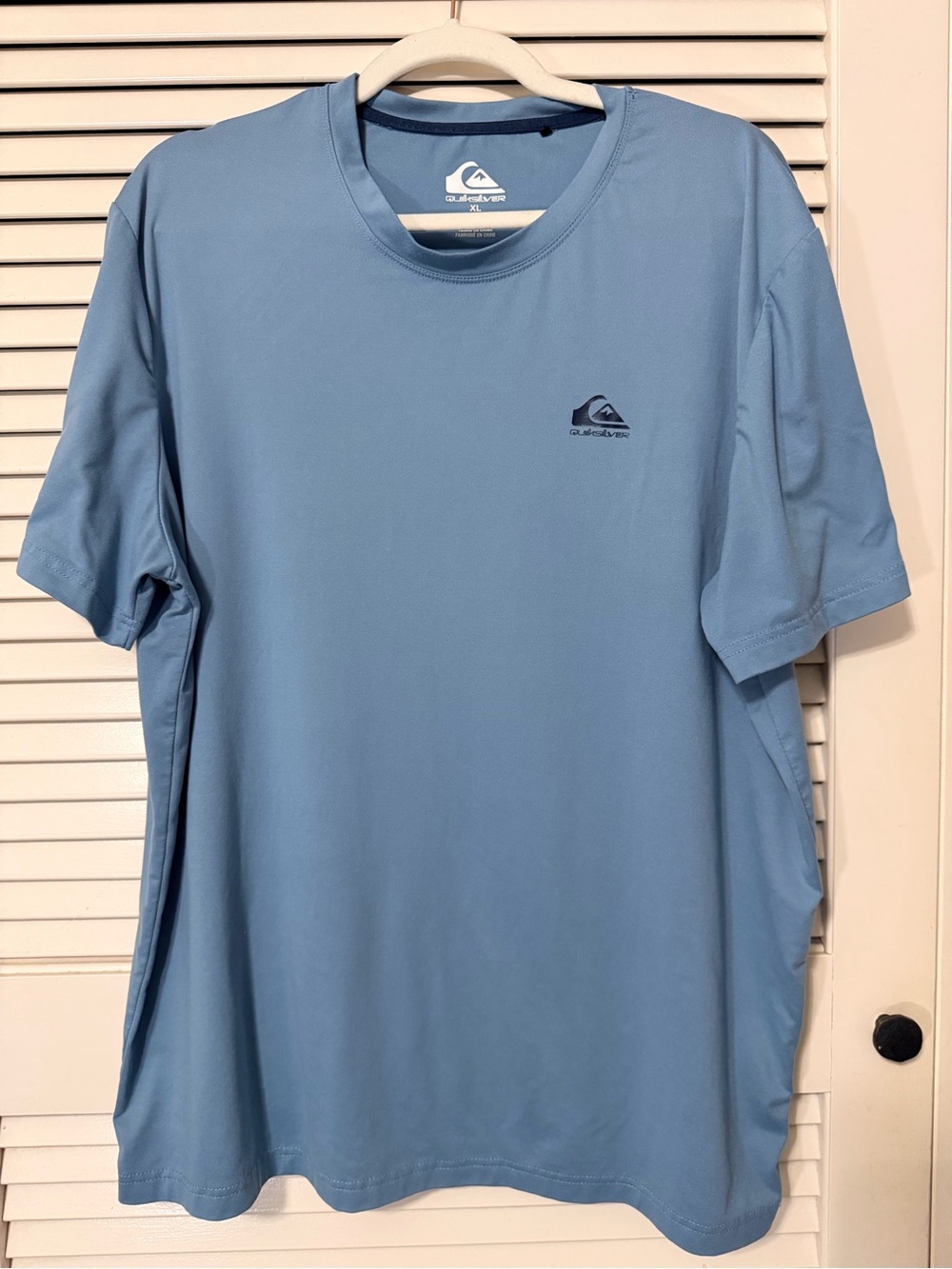 Quiksilver Men’s Sky Blue Short Sleeve Performance Tee